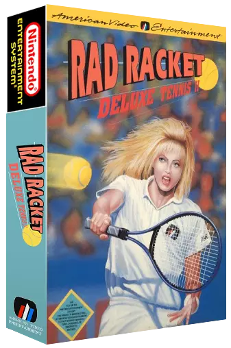 jeu Rad Racket - Deluxe Tennis II